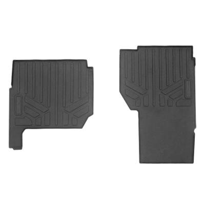 SMARTLINER - SMARTLINER UB0101 2nd Row BLACK Floor Liners for 18-21 Polaris Ranger XP 1000
