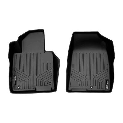 SMARTLINER - SMARTLINER SA0218 Front BLACK Floor Liners for Sonata/Optima