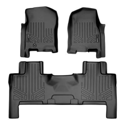 SMARTLINER - SMARTLINER SA0346/B0183 Front/Rear Black Floor Liners for Expedition/Navigator