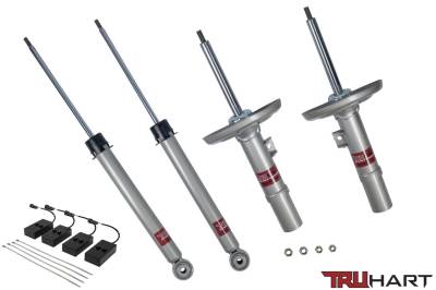 TruHart - TruHart TH-H516-M Sport Shocks w/Bypass Modules 17-24 Honda Civic