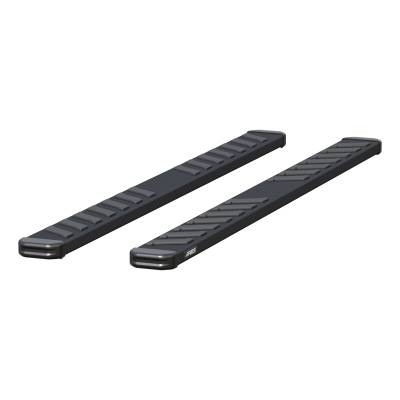 ARIES - ARIES B2985 NovaTrac 6" x 85" Black Steel Running Boards