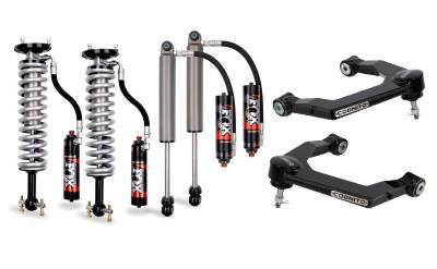 Cognito Motorsports Truck - Cognito 210-P1298 1" Leveling Kit w/Fox 2.5 Shocks for 19-25 Trail Boss/ZR2/A