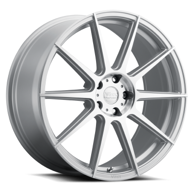 Voxx - Voxx D-148642 Lucca 18x8.5 5-112 CB66.56 et32 Silver w/Mach Face