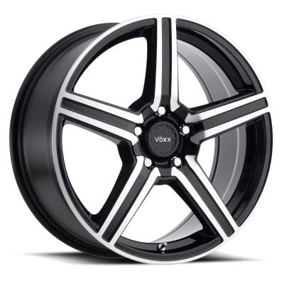 Voxx - Voxx D-59112 Como 16x7 5-108/114.3 et40 CB73.1 Gloss Black Machined