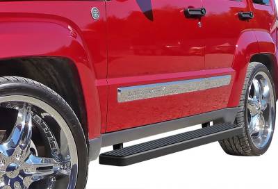 APS - APS IStep 6" Running Boards Black for 08-13 Jeep Liberty IB10FBA9B
