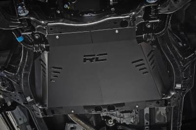 Rough Country Suspension Systems - Rough Country 75011 Catalytic Converter Shield for 24-25 Toyota Tacoma 4WD