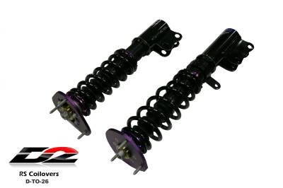 D2 Racing - D2 Racing D-TO-26 RS Coilovers for 88-02 Toyota Corolla 89-02 Chevrolet Prizm