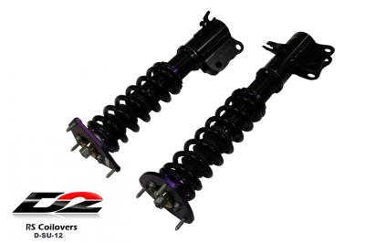 D2 Racing - D2 Racing D-SU-12 RS Coilovers for 2005-2007 Subaru Impreza STi