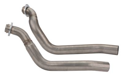 Pypes Performance Exhaust - Pypes DFF10S Stainless Steel Downpipes 2 Bolt for 66-71 Ford Fairlane