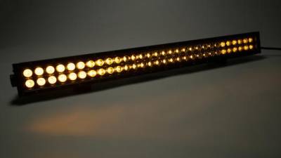 Southern Truck - Southern Truck 77030 30.0" Amber/White LED Light Bar Double Row Straight Combo F