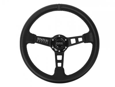PRP - PRP SRG130 Deep Dish Leather Steering Wheel 13" Diameter Black