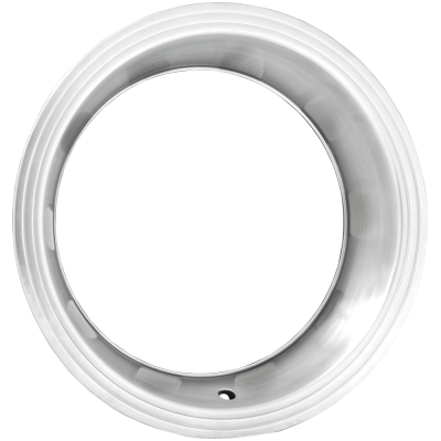 Wheel Vintiques - Wheel Vintiques 3003-B-1 15" Trim Ring 3" Step Brushed