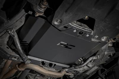 Rough Country Suspension Systems - Rough Country 75012 Catalytic Converter Shield for 16-23 Toyota Tacoma 2wd