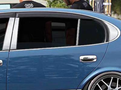 Quality Automotive Accessories - QAA PP20108 8Pc Stainless Steel Pillar Trim for 1999-2005 Lexus GS300