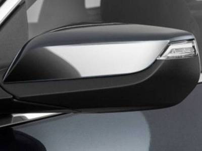 Quality Automotive Accessories - QAA MC56105 2Pc Chrome ABS Plastic Mirror Cover for 2016-2025 Chevrolet Malibu