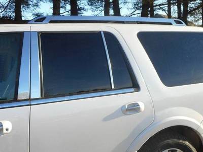 Quality Automotive Accessories - QAA RR55383 6Pc Stainless Steel Roof Rack Accent for 2008-2017 Ford Expedition
