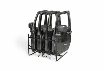 Steinjager - Steinjager Portable Door Holder Black for Wrangler JK J0042631