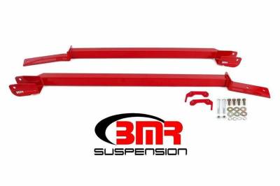 BMR Suspension - BMR Suspension SFC023R Bolt-In Subframe Connectors Red Camaro/Firebird