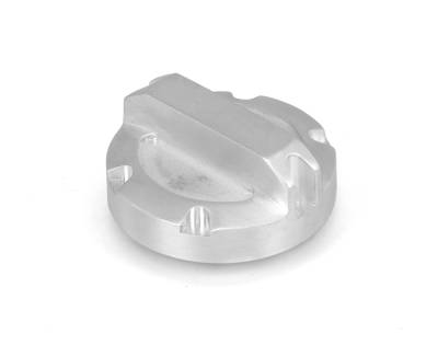 Rugged Ridge - Rugged Ridge 11430.04 Oil Cap Brushed Aluminum for Jeep Wrangler