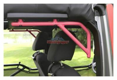 Steinjager - Steinjager Rear Rigid Style Grab Handles-Pinky for Jeep JK 4DR J0041235