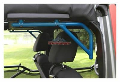 Steinjager - Steinjager Rear Rigid Style Grab Handles-Playboy Blue for Jeep JK 4DR J0041232