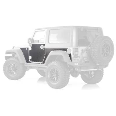Smittybilt - Smittybilt 76992 Mag-Armor Magnetic Trail Skins for 07-18 Jeep Wrangler JK