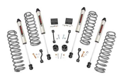 Rough Country Suspension Systems - Rough Country 66670 2.5" Suspension Lift Kit for 18-23 Wrangler JL Rubicon 4DR