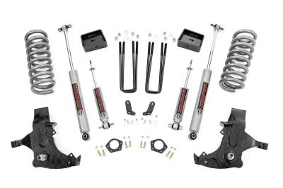 Rough Country Suspension Systems - Rough Country 27130 6" Suspension Lift Kit for 88-98 GM 1500 Truck/SUV RWD
