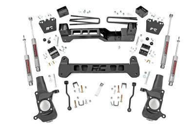 Rough Country Suspension Systems - Rough Country 6" Suspension Lift Kit 01-10 Silverado/Sierra HD RWD 220N3A
