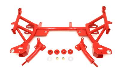 BMR Suspension - BMR Suspension KM005-1R K-Member Sbc/Bbc Motor Mounts Pinto Rack Mounts