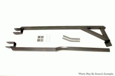 BMR Suspension - BMR Suspension SFC009H Subframe Connectors Weld-On Boxed Outside Frame Exhaust