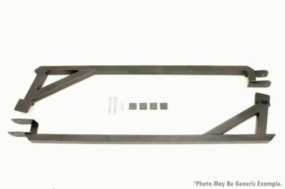 BMR Suspension - BMR Suspension SFC008H Subframe Connectors Weld-On Boxed Inside Frame Exhaust