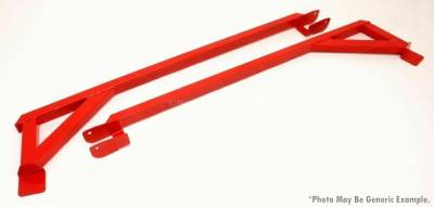 BMR Suspension - BMR Suspension SFC008R Subframe Connectors Weld-On Boxed Inside Frame Exhaust