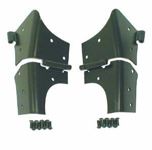 Rugged Ridge - Rugged Ridge 11209.02 Windshield Hinges Black