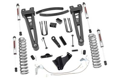 Rough Country Suspension Systems - Rough Country 53870 6" V2 Suspension Lift Kit for 08-10 Ford F250/350 4WD Diesel