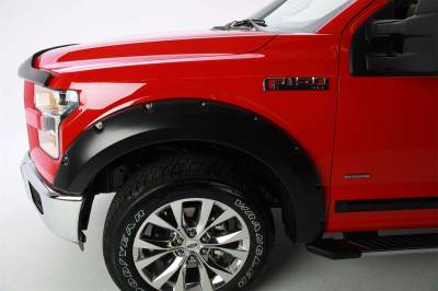 EGR - EGR 753014 Rugged Look Fender Flares Black 92-96 Ford F-Series Pickup