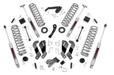 Rough Country Suspension Systems - Rough Country 3.5" Suspension Lift Kit for 07-18 Wrangler JK 2DR 4WD 69330