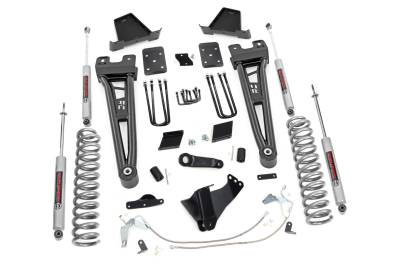 Rough Country Suspension Systems - Rough Country 542.20 6" Suspension Lift Kit for 15-16 Ford F250 4WD Diesel