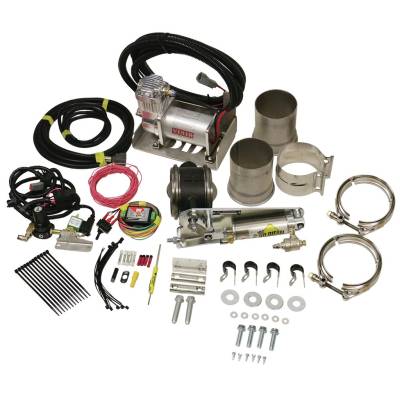 BD Diesel - BD Diesel 1028140 4" Exhaust Brake w/Air Compressor Universal