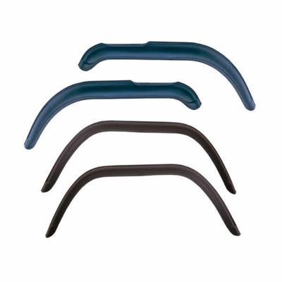 Rugged Ridge - Rugged Ridge 11604.01 4-Piece Fender Flare Kit for Jeep CJ8 Scrambler