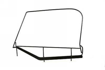 Rampage - Rampage 89799 Window Frame Only Black for 97-06 Jeep Wrangler TJ