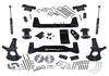 Superlift - Superlift 6.5" Suspension Lift Kit-SR Shocks Silverado/Sierra 1500 4WD K160