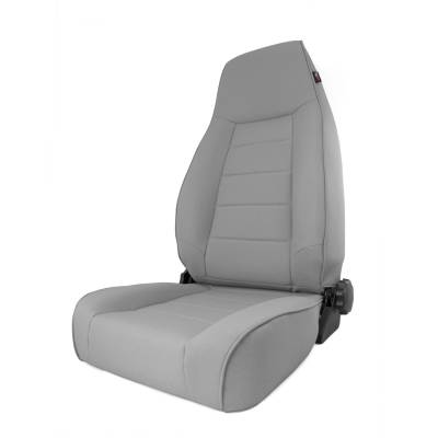 Rugged Ridge - Rugged Ridge 13412.09 High-Back Front Seat Reclinable Gray for Wrangler TJ