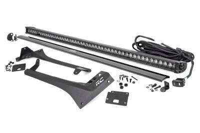 Rough Country Suspension Systems - Rough Country Windshield Mount 50" LED Light Bar Kit for Jeep JL/JT 70066