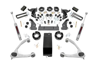 Rough Country Suspension Systems - Rough Country 292.20 4.75" Suspension Lift for 14-15 Silverado/Sierra 1500 4WD