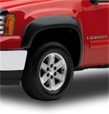 EGR - EGR 751614 Rugged Look Fender Flares Black 07-10 GMC Sierra HD