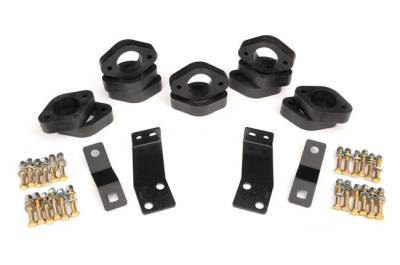 Rough Country Suspension Systems - Rough Country 1.25" Body Lift Kit for Jeep Wrangler JK 4DR RC601