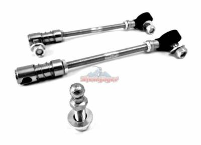 Steinjager - Steinjager Rear Quick Disconnect Sway Bar End Links-Bare for Jeep JK J0031036