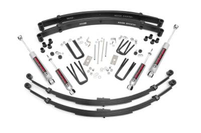 Rough Country Suspension Systems - Rough Country 71030 3" Suspension Lift Kit for 79-83 Toyota Pickup 4WD