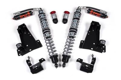 JKS - JKS JSPEC5000K Front Coilover Conversion w/FOX 2.5 DSC Shocks for 18-25 JL + JT